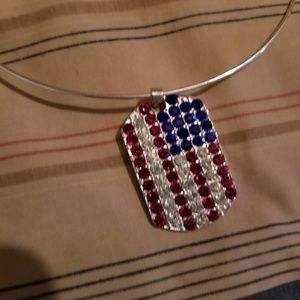 Patriotic necklace